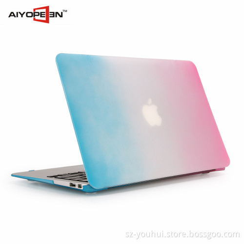 Hot New Products For Macbook Cover Rainbow Skin Case Cover Protector Cases for macbook air 13 inch